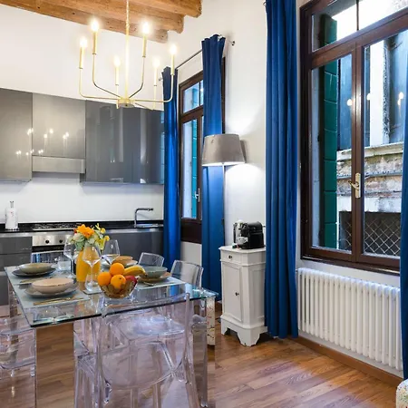 Blue Venetian House